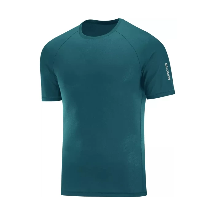 Remera Deportiva Uv Salomon Predict Ss Tee Hombre